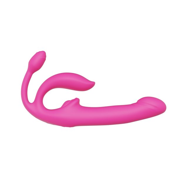 OEM Sex toys manufacturer Realistic Three-Headed Vibration Dildo Lesbian Toy