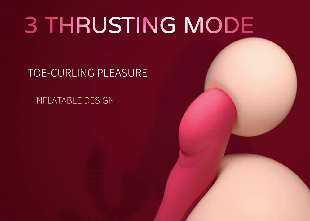 OEM Sex toys manufacturer Realistic Three-Headed Vibration Dildo Lesbian Toy