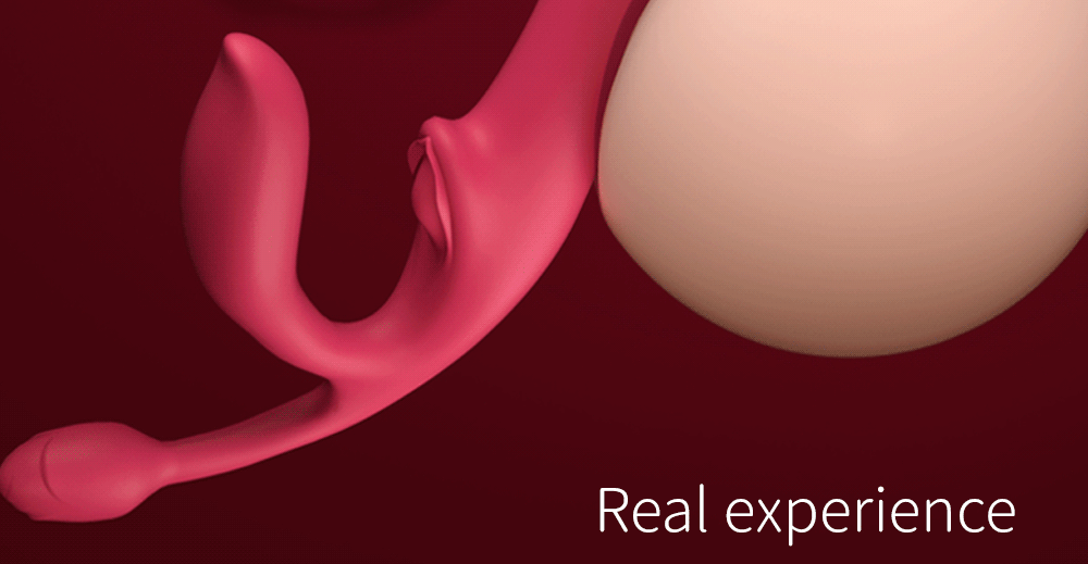 OEM Sex toys manufacturer Realistic Three-Headed Vibration Dildo title=