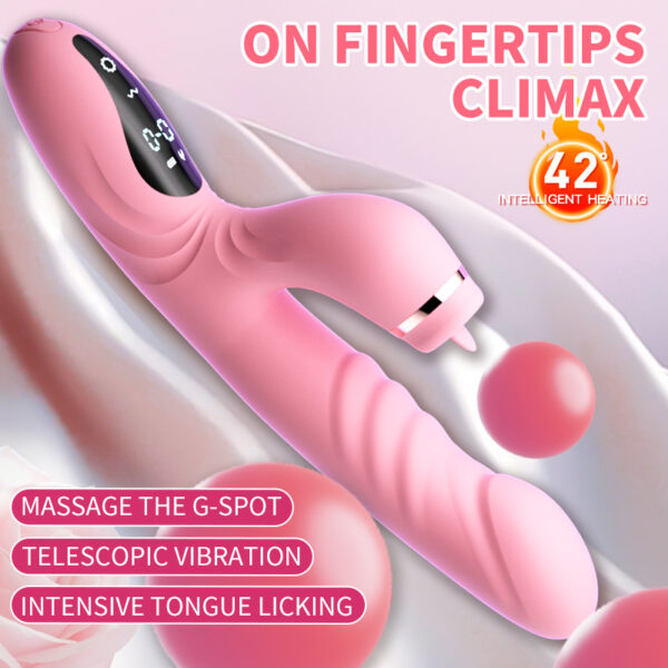 OEM/ODM ladies Smart Sexy toys Tongue Licking Stimulator supplier