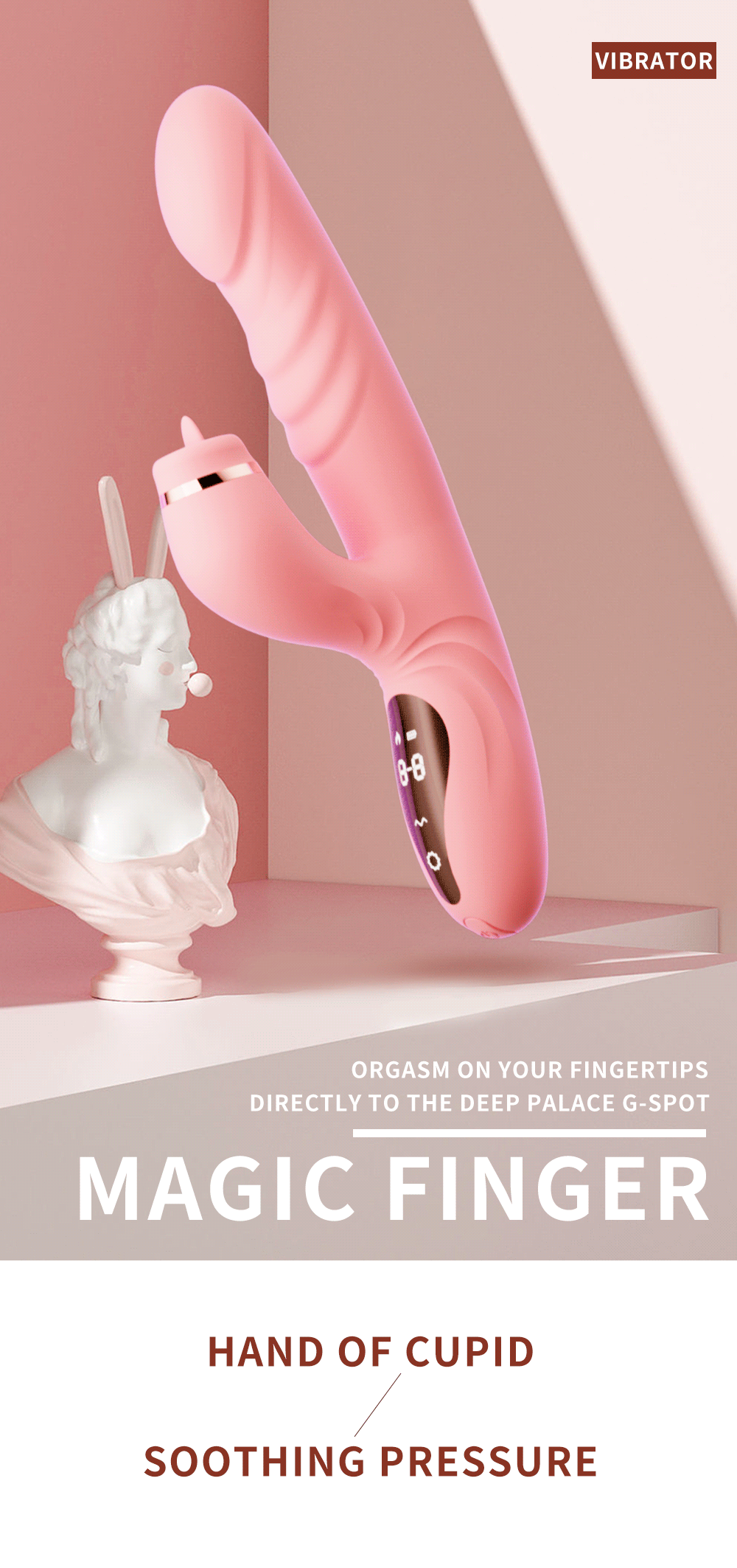 OEM/ODM ladies Smart Sexy toys Tongue Licking Stimulator supplier