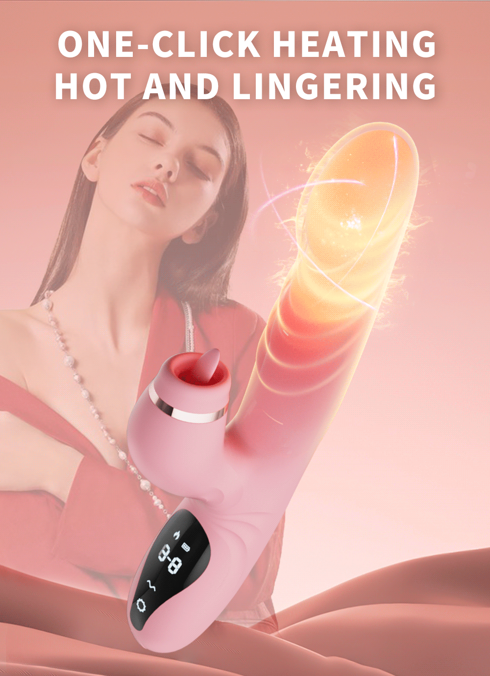 OEM/ODM ladies Smart Sexy toys Tongue Licking Stimulator supplier