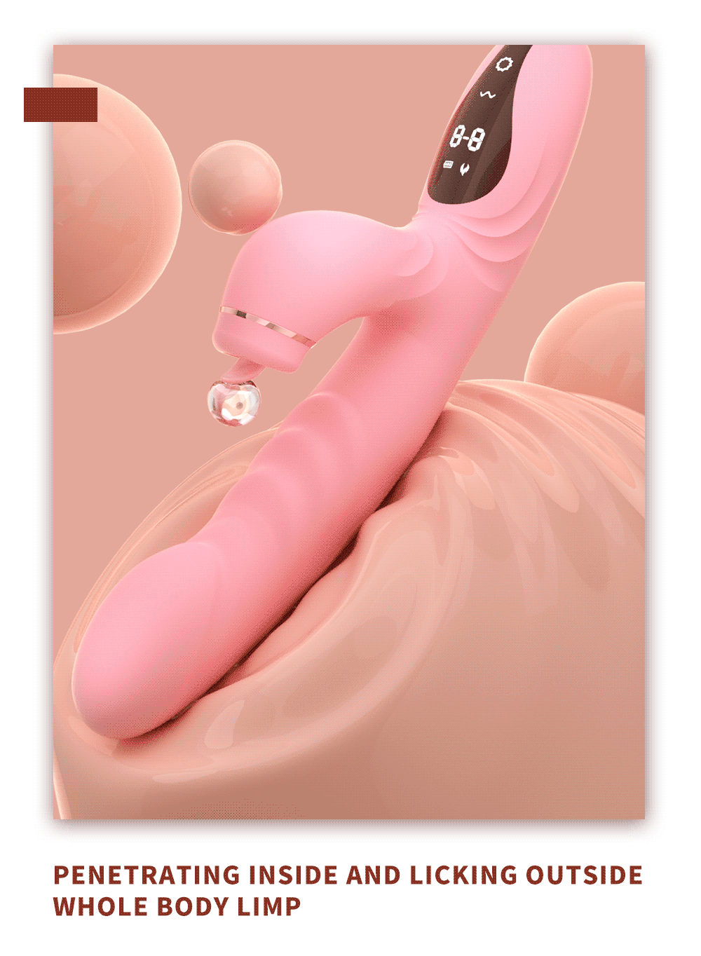 OEM/ODM ladies Smart Sexy toys Tongue Licking Stimulator supplier