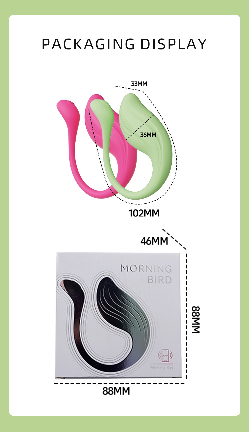 G-spot Bird 9 Frequency Vibration Sexy Toys OEM /OEM Manufacturer