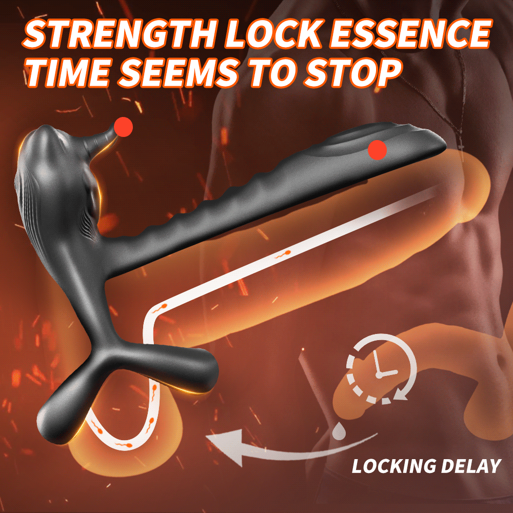 12 Frequency Bull Demon King Semen Locking Ring Supplier