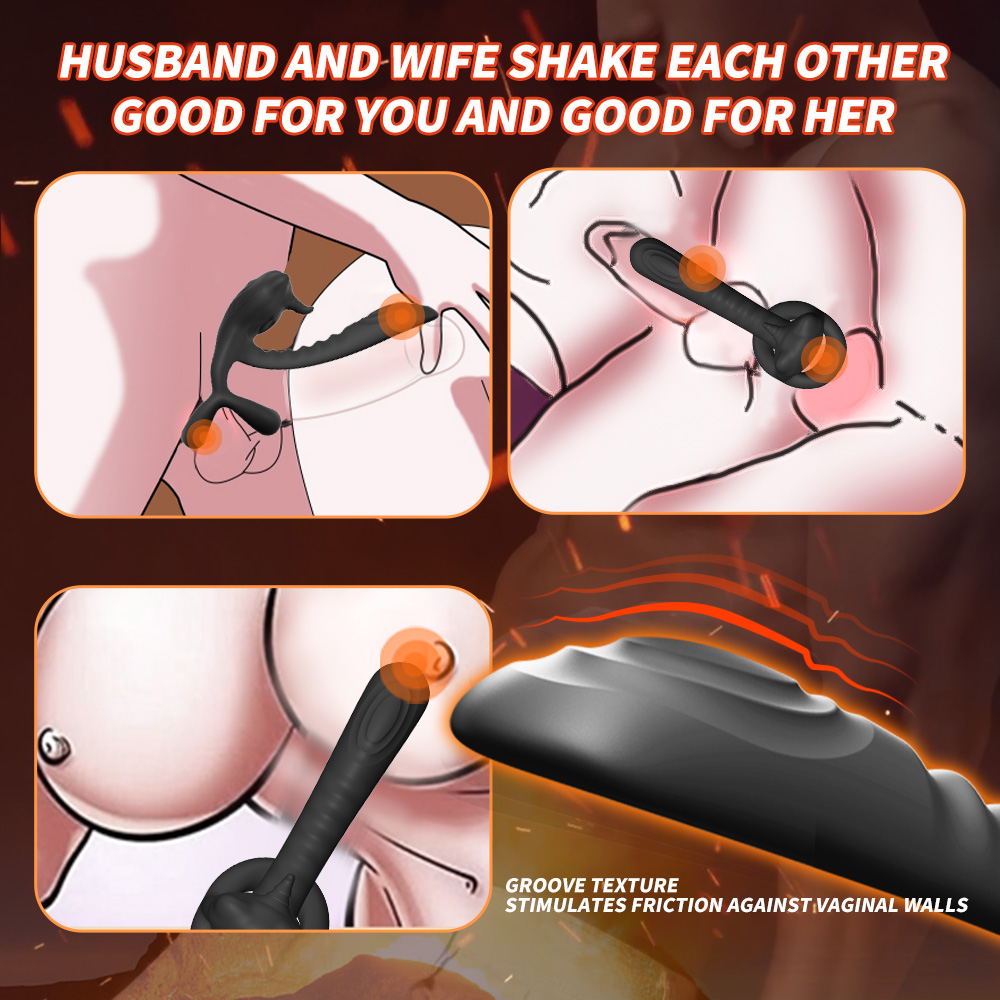 12 Frequency Bull Demon King Semen Locking Ring Supplier
