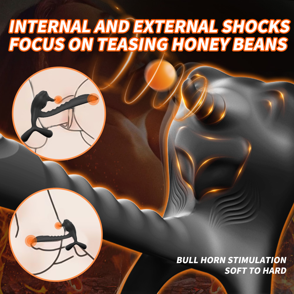 12 Frequency Bull Demon King Semen Locking Ring Supplier