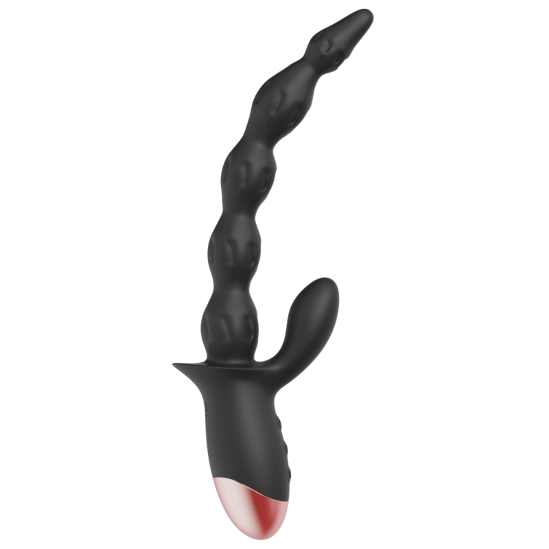 Black Strawberry Bead Vibrating Anal Beads OEM factory supplier