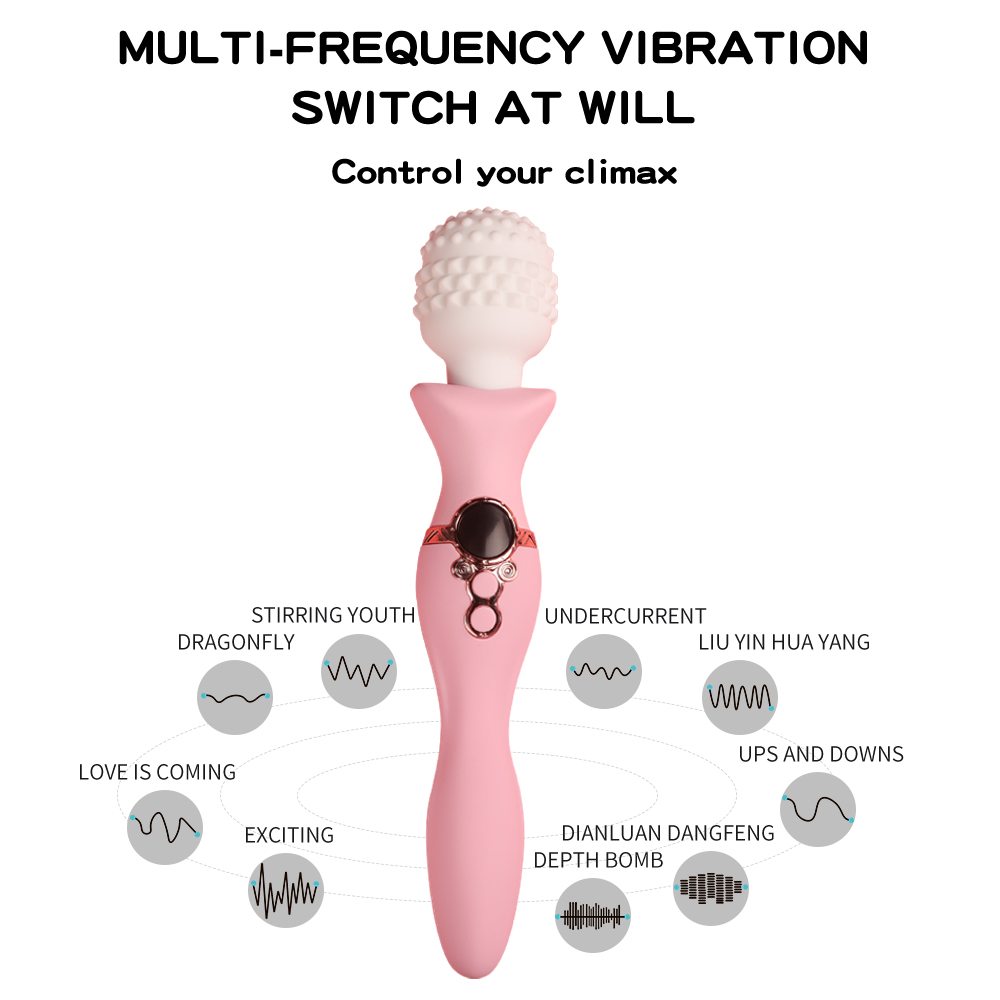 Magic AV Stick 9 Speeds and 9 Frequencies Full Body Massage Stick manufacturer miss joe's toys