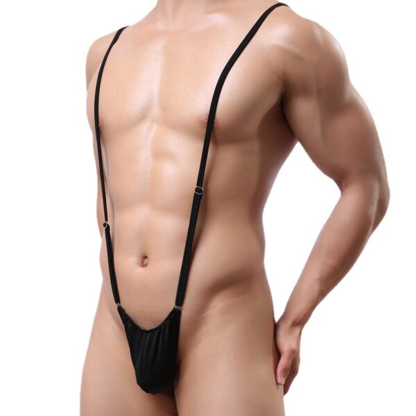 OEM manufacturer of Men's Adjustable Suspender One-Piece Thong Underwear