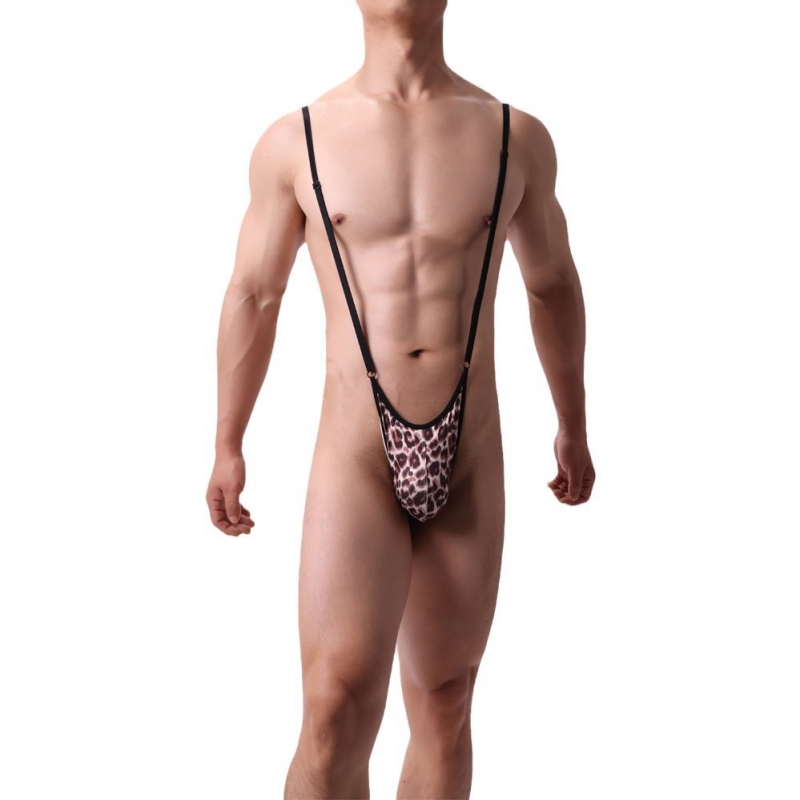 OEM manufacturer of Men's Adjustable Suspender One-Piece Thong Underwear