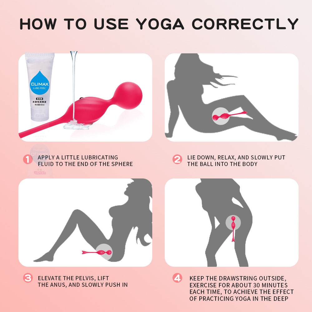 OEM Night Cherry Deep Palace Yoga Electric Shock Vagina Shrinking Ball Factory