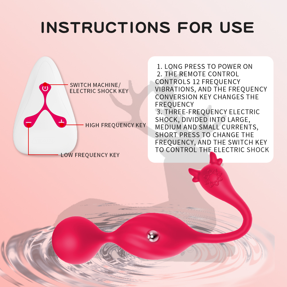 OEM Night Cherry Deep Palace Yoga Electric Shock Vagina Shrinking Ball Factory