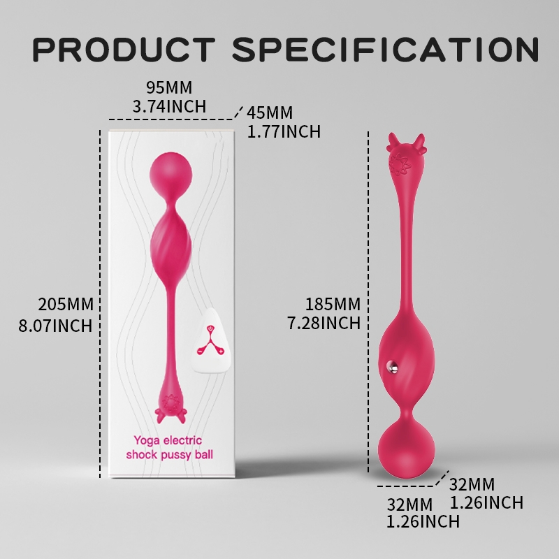 OEM Night Cherry Deep Palace Yoga Electric Shock Vagina Shrinking Ball Factory