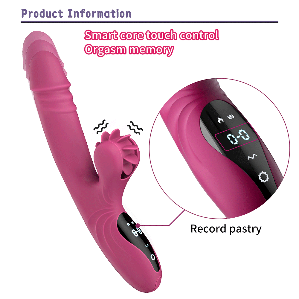 OEM/ODM Smart Retractable Dildo With Crazy Tongue Licking factory