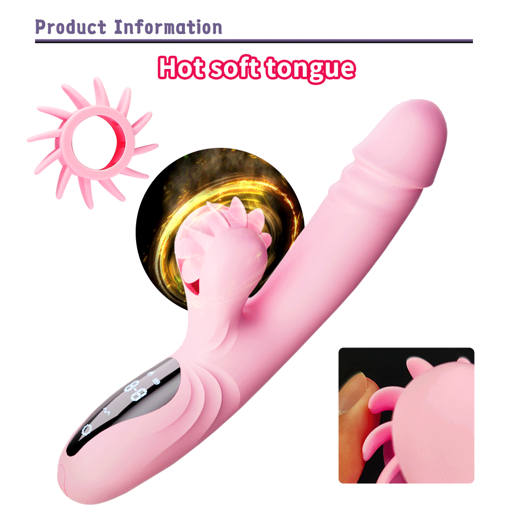OEM/ODM Smart Retractable Dildo With Crazy Tongue Licking factory