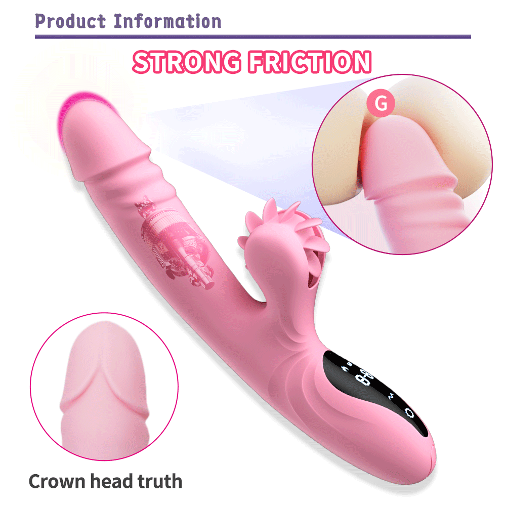 OEM/ODM Smart Retractable Dildo With Crazy Tongue Licking factory